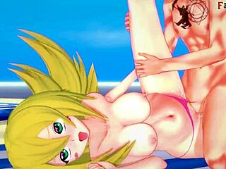 Redhead fuma e fode com dotado.