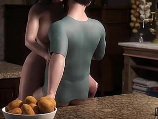 Is This Japanese Milf Ready For Big Cock In Kitchen?