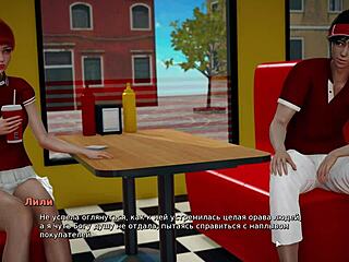 Beautiful Asian girl in bra and panties outdoors.