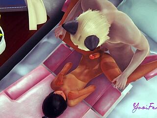 Yaoi femboy Simon handles massive dick, unbelievable!