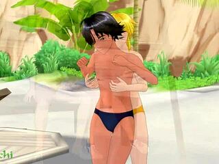 3d Anime Boys with Cocks in Hentai