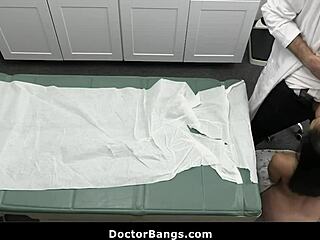 Asian Sports Teen 18+ Madi Laine Gets Doctor's Close Doggy Style Check