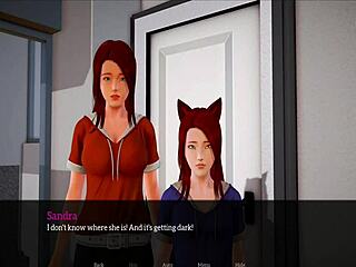 new family cartoon features redhead with big tits and ass in homemade erotic scenes