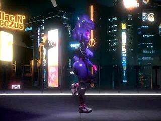 Redhead fuma cigarro fucks well-endowed.