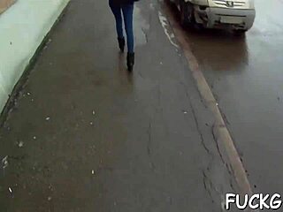 picked up hot petite teen and fucked her roughly on cam