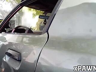 Handsome Teen Babe Bangs Hard in Pawnshop on Hidden Cam Footage