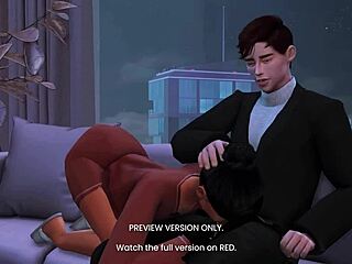 My art professor season 3 episode 3! 3D hentai preview with naughty sex!