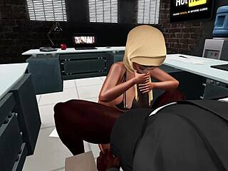 Black security guard bangs Asian Muslim woman hard now!