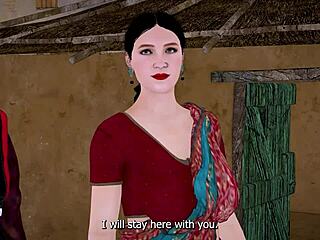 indian step father fucks step daughter while son away