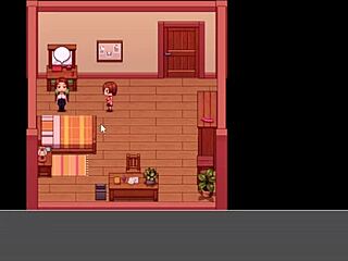 hentai game daily life! her ass sticks out in lesbian scene!