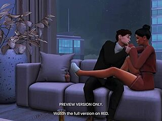 My art professor season 3 episode 3! 3D hentai preview with naughty sex!