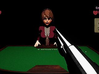 Redhead smokes cigarette fucks big cock.