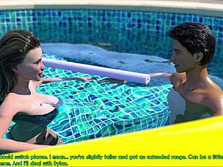 Redhead smokes cigarette fucks well-endowed.