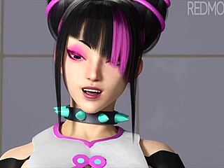 check out juri han in wild 3d action!