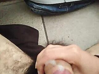 Studs get sprayed with bisexual jizz loads.