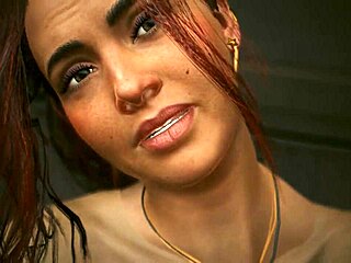 Claire Russell performs explicit sex acts in Laguna Bend scene of Cyberpunk 2077 on ultra settings
