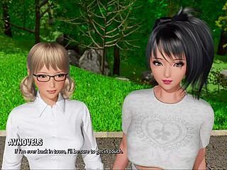 Ripples 32 in 3d cartoon with big tits and sexy outfits