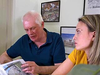 I watched my young blonde wife swallow his cum