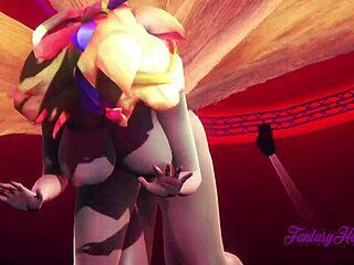 ahri star guardian gets hard sex in league of legends hentai