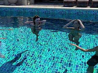 Redhead smokes cigarette fucks well-endowed.