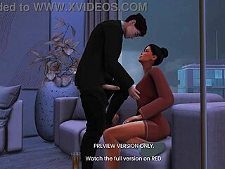 My art professor season 3 episode 3! 3D hentai preview with naughty sex!