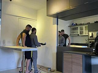 Bisexual studs loads jizz sprayed.