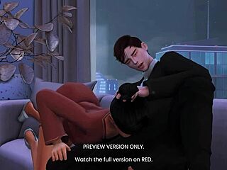 My art professor season 3 episode 3! 3D hentai preview with naughty sex!