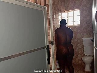 I have a quickie with my boss's daughter in the bathroom, bent over doggystyle