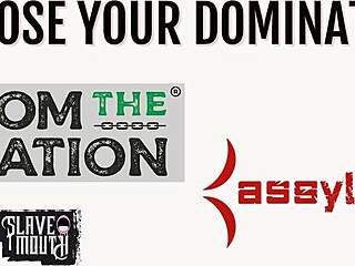 Slobbery teen gags on rough dick