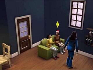 Watch Brunette and Redhead in Solo Voyeur Masturbation Scene from Episode 2