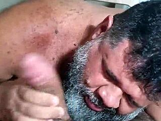 I savored the moment with the hairy guy