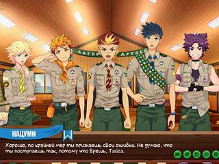 i can’t stop watching game friends camp episode 36. keitaro’s diary in russian voiceover is wild!