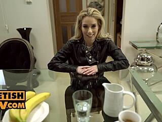 pov - nesty is your naughty neighborhood fuck babe. she rides and blows in the hood with blonde fetish.