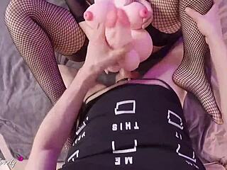 Kinky anime sex doll by MrLsexdoll left horny wife without fucking - threesome sex fantasies POV