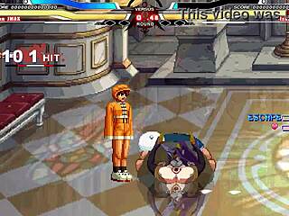 brian battles izanami in hentai sex ending with cumshot