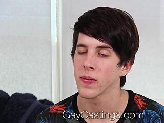 Twink Tries First Porn And Gets Fucked In Gay Casting