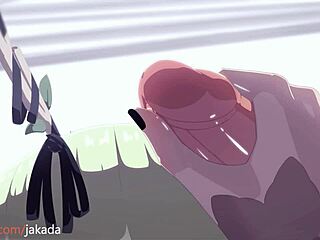 Green head boldly fucked in 3d hentai