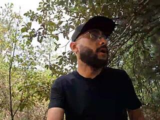 i go out to exercise with my two friends and we end up having a threesome outdoors 😏