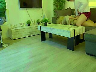 stepmom fucked behind husband's back during phone call in spanish