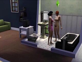 Watch Brunette and Redhead in Solo Voyeur Masturbation Scene from Episode 2