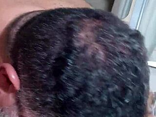 I savored the moment with the hairy guy