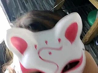 your asian busty girlfriend givess pov blowjob asmr suckin your cock