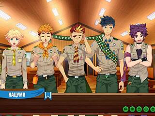 i can’t stop watching game friends camp episode 36. keitaro’s diary in russian voiceover is wild!