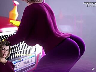 i got stuck and my step son used me in this taboo hentai game part 4