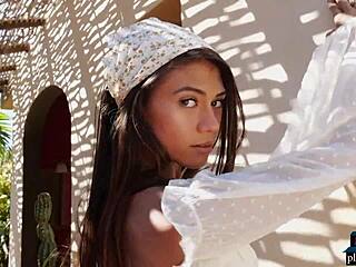 Petite Asian Teen 18+ HANNAH LE GETS NAKED ON RELAXING RANCH FOR PLAYBOY