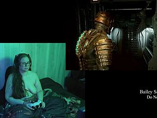 Playing Deadspace naked in part 6 😊