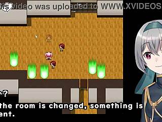 Magic unability girl akari crossdressing with small tits in hentai game