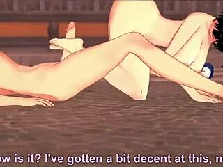 Sultry cosplayer ignites passion in 3D missionary POV scene