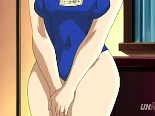 hentai step father touching young 18+ step daughter in swimsuit