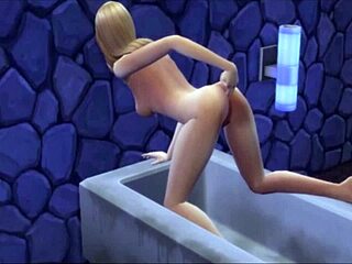 wicked of whimsville se 1 ep 15 shows gwen. golden shower brings her wild power!